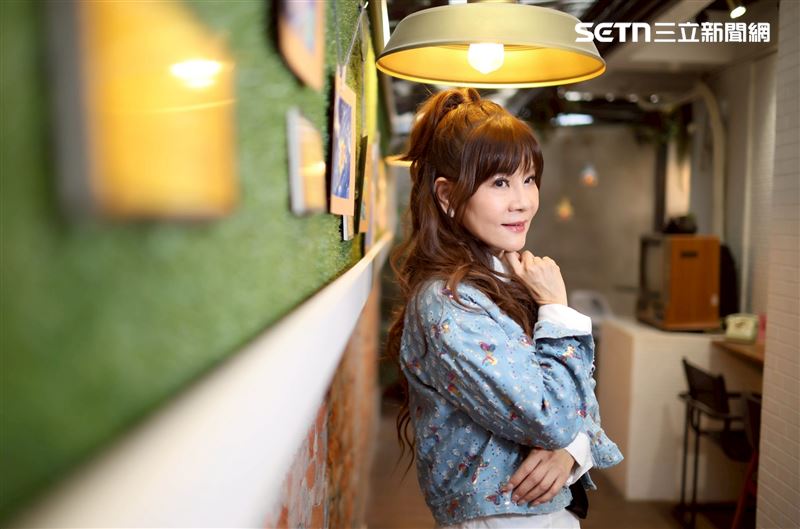 龍千玉接受專訪分享演藝事業的甘苦。（圖／記者鄭孟晃攝影）