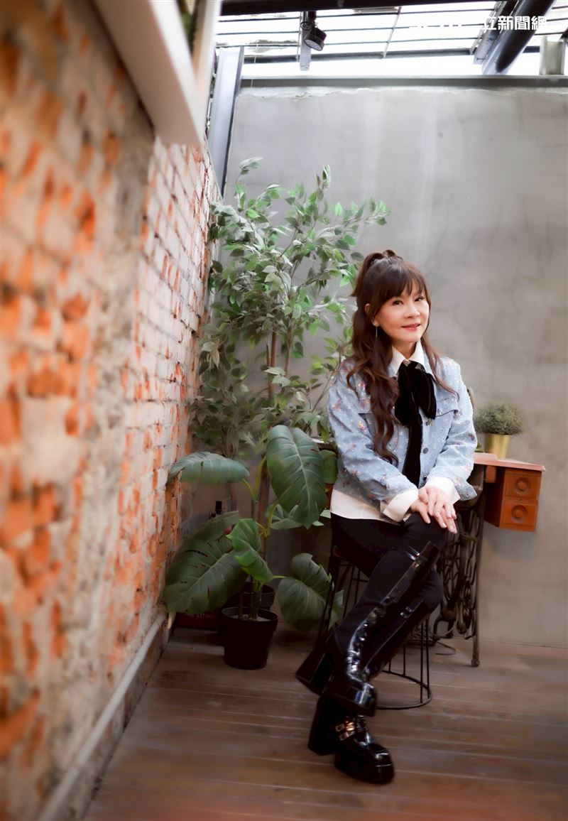 龍千玉接受專訪分享演藝事業的甘苦。（圖／記者鄭孟晃攝影）