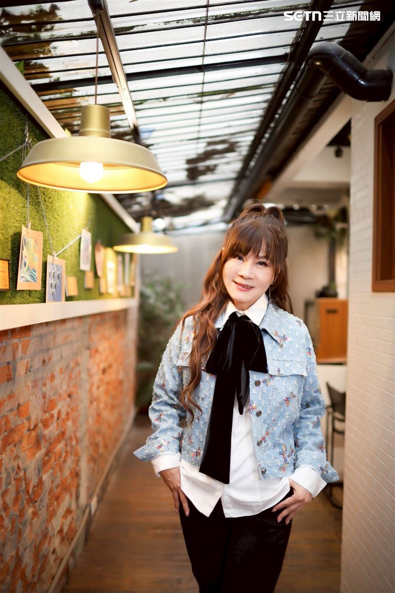 龍千玉接受專訪分享演藝事業的甘苦。（圖／記者鄭孟晃攝影）