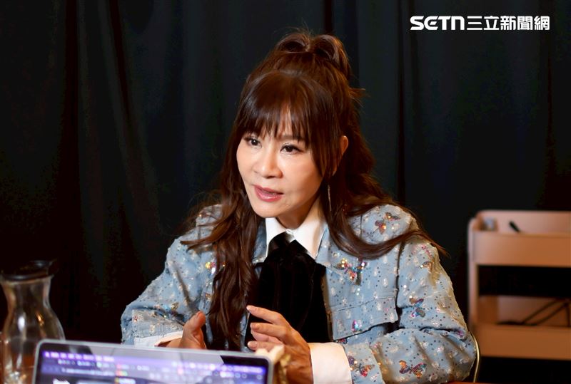 龍千玉接受專訪分享演藝事業的甘苦。（圖／記者鄭孟晃攝影）