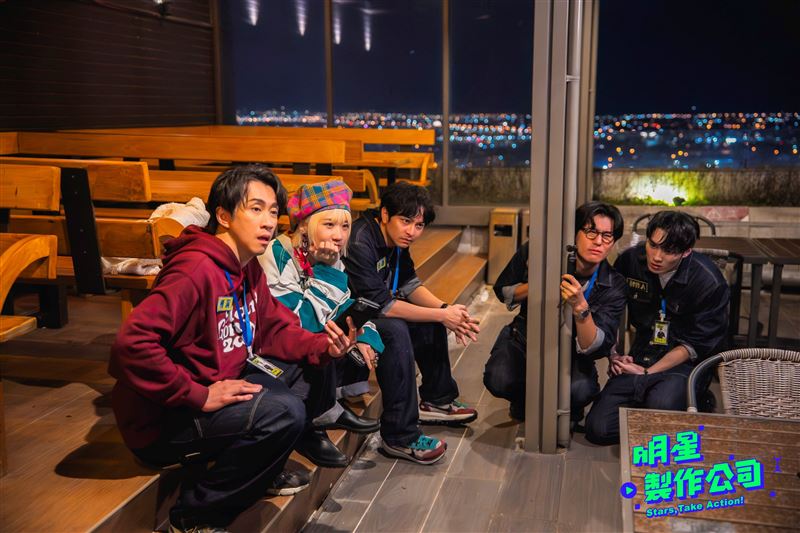 導演陳漢典帶領兩位「大直男人夫」楊銘威與風田負責企劃。(圖／TVBS提供)