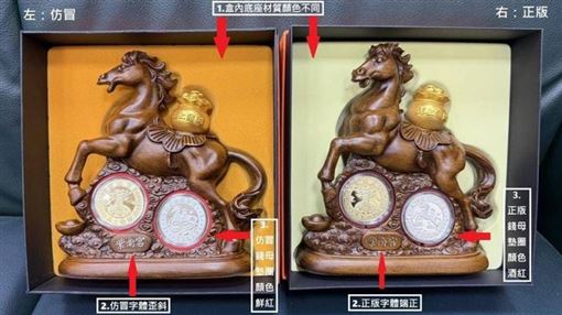 紫南宮馬年錢母遭偽造　警直搗無恥馬基地