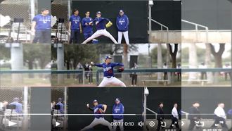 道奇日籍3強投春訓練投　並排畫面掀熱議