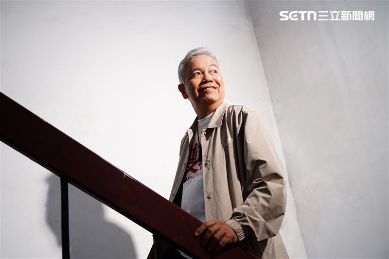 田啟文受訪分享港台拍片差異。（圖／記者趙于瑩攝影）