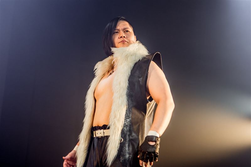 台灣摔角手、實況主「惡王kazuya」。（圖／翻攝自惡王臉書）