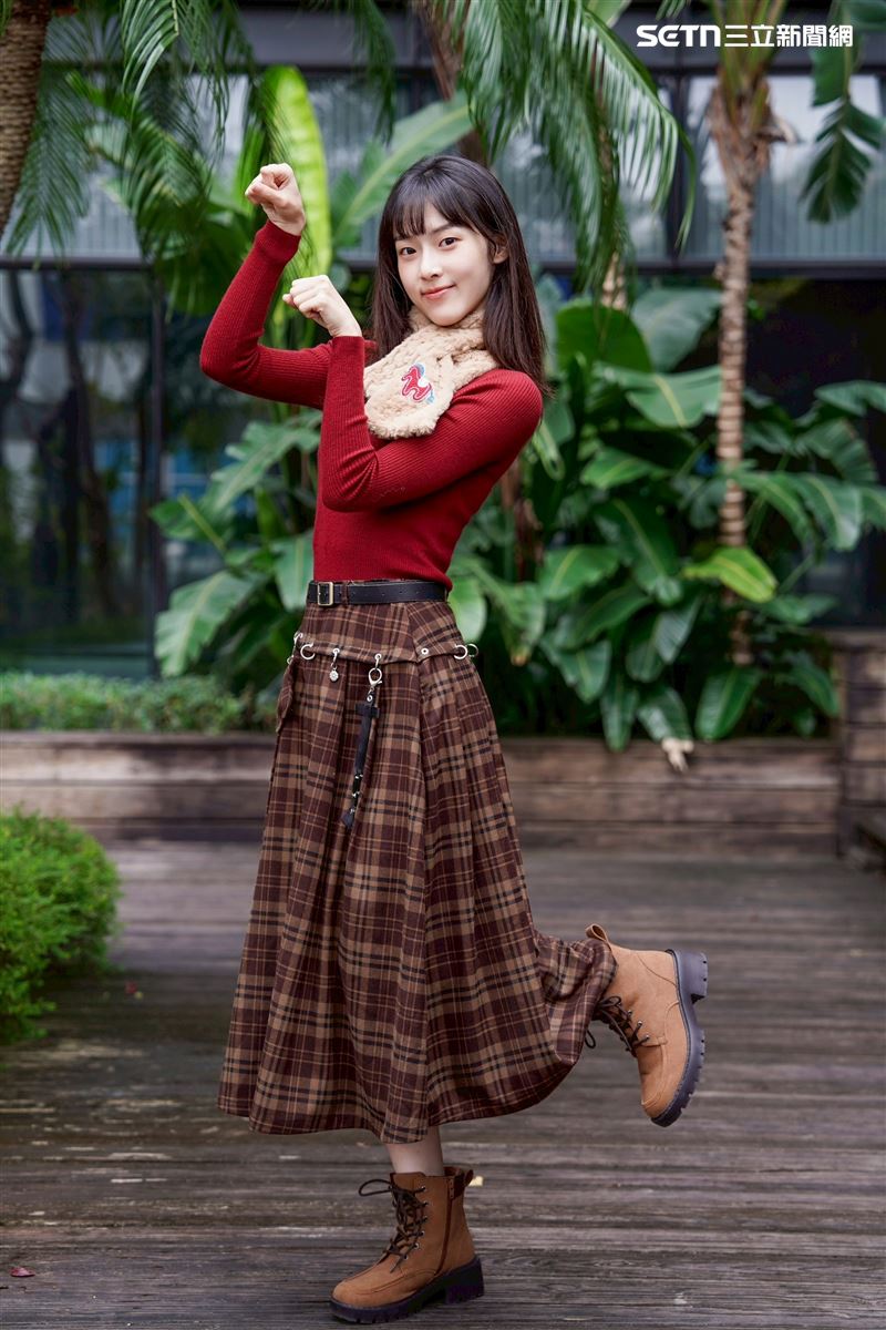 何曼希接受《三立新聞網》專訪。（圖／記者趙于瑩攝影）