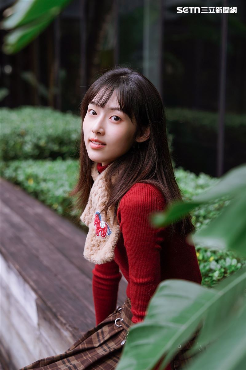 何曼希談到新年的心願，只希望自己持續保持初心。（圖／記者趙于瑩攝影）