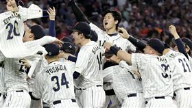 日本隊奪下2023年經典賽冠軍。（圖／美聯社／達志影像）