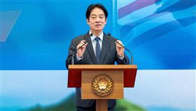 賴清德主持「因應台美簽署貿易協議新局」國安高層會議會後記者會（圖／總統府提供）