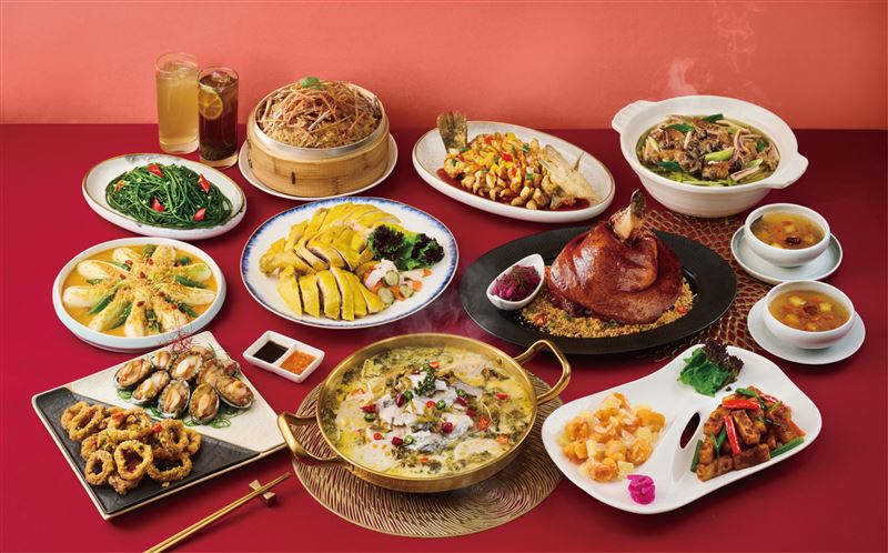 莆田、享鴨及丰禾，春節期間推出刮刮樂活動，能獲得價值逾千元贈菜禮包。（圖／品牌業者提供）