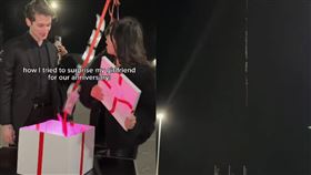 想給女友驚喜，結果錢真的「飛了」。（圖／取自IG hyoga.x）