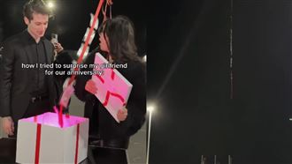 送女友6萬鈔票氣球慶週年!下秒飛走他崩潰