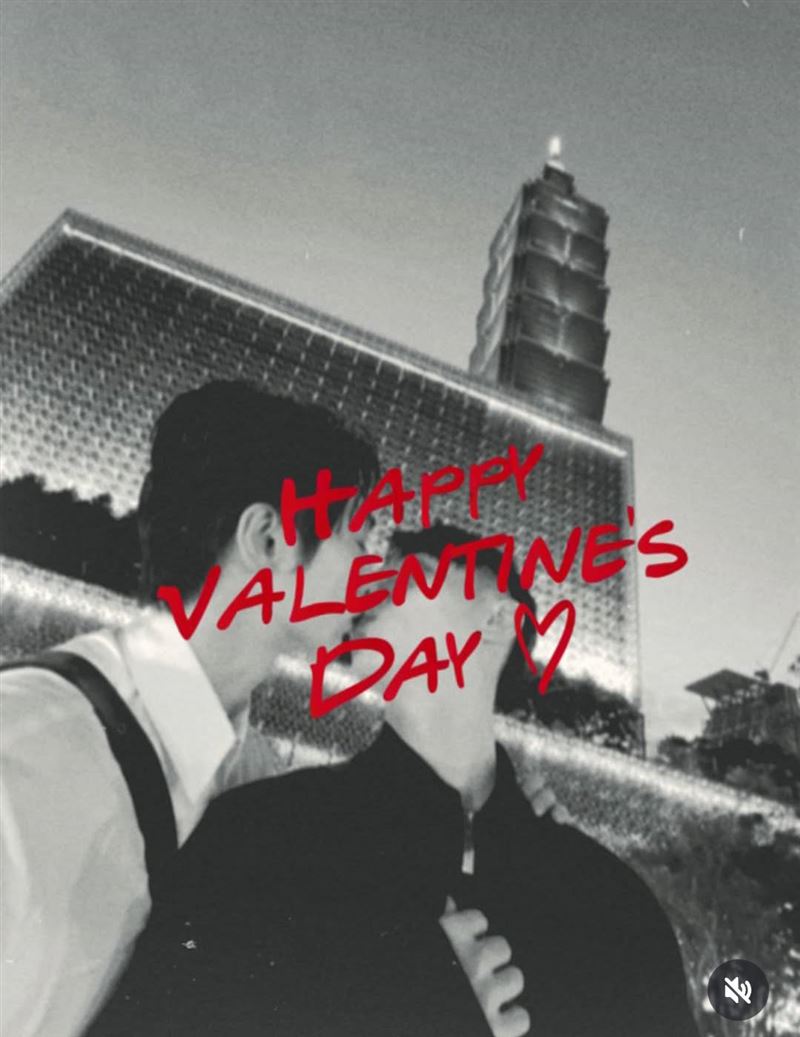 阿本情人節放閃男友。（圖／翻攝自IG）