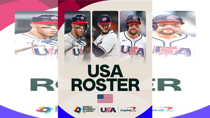 本屆美國隊有多達22人曾入選大聯盟明星賽。（圖／翻攝自WBC X）