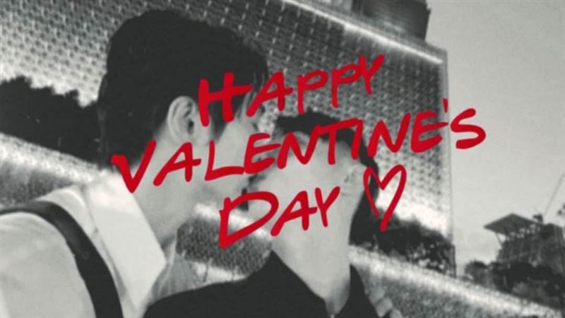 阿本認愛男友放閃 親密擁吻畫面曝光了