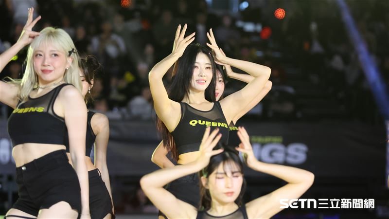 新北國王啦啦隊韓籍成員金泰琳。（圖／記者劉彥池攝影）