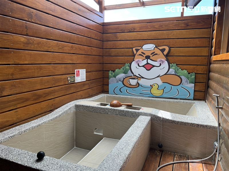 除了提供大眾池外，也有提供住宿房間，每一間都有個人湯屋。（圖／記者林昱孜攝影）