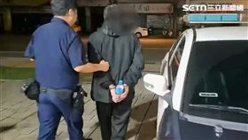 新北顏男吸食海洛因毒駕還違規紅燈右轉遭逮。（圖／翻攝畫面）