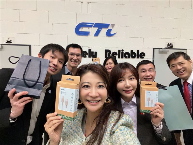 林楚茵與吳沛憶外交行程。（圖／林楚茵辦公室提供）