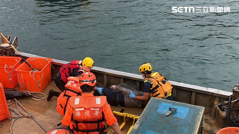 台東縣成功鎮三仙台燈塔北岸，昨天（15日）傳出溺斃案。（圖／翻攝畫面）