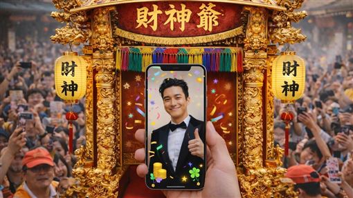 過年求財全靠他？始源行走財神爺實測出爐