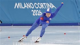 台灣女子競速滑冰選手陳映竹冬奧奪第11名。（圖／中華奧會提供） 