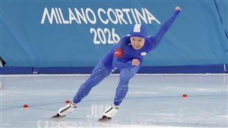 刷新台灣最佳紀錄　陳映竹競速滑冰奪11名