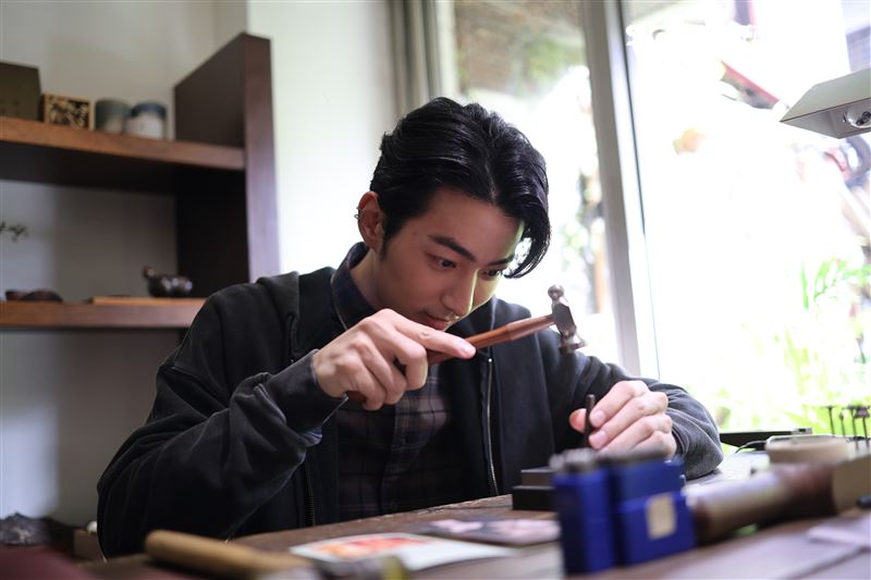 初孟軒、鍾岳軒專訪（圖／記者鄭孟晃攝影）