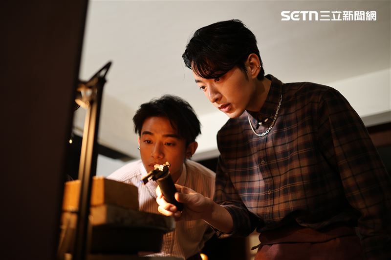 初孟軒、鍾岳軒專訪（圖／記者鄭孟晃攝影）