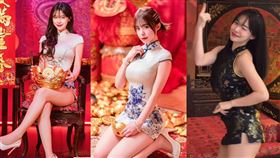 李多慧2024年過年同樣曬出旗袍熱舞辣照。（圖／翻攝自IG @le_dahye）