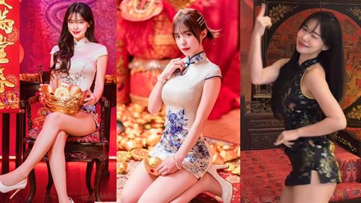 連3年旗袍拜年　李多慧高衩熱舞辣照連發