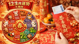 大年初一12生肖運勢曝！開運密技一次看