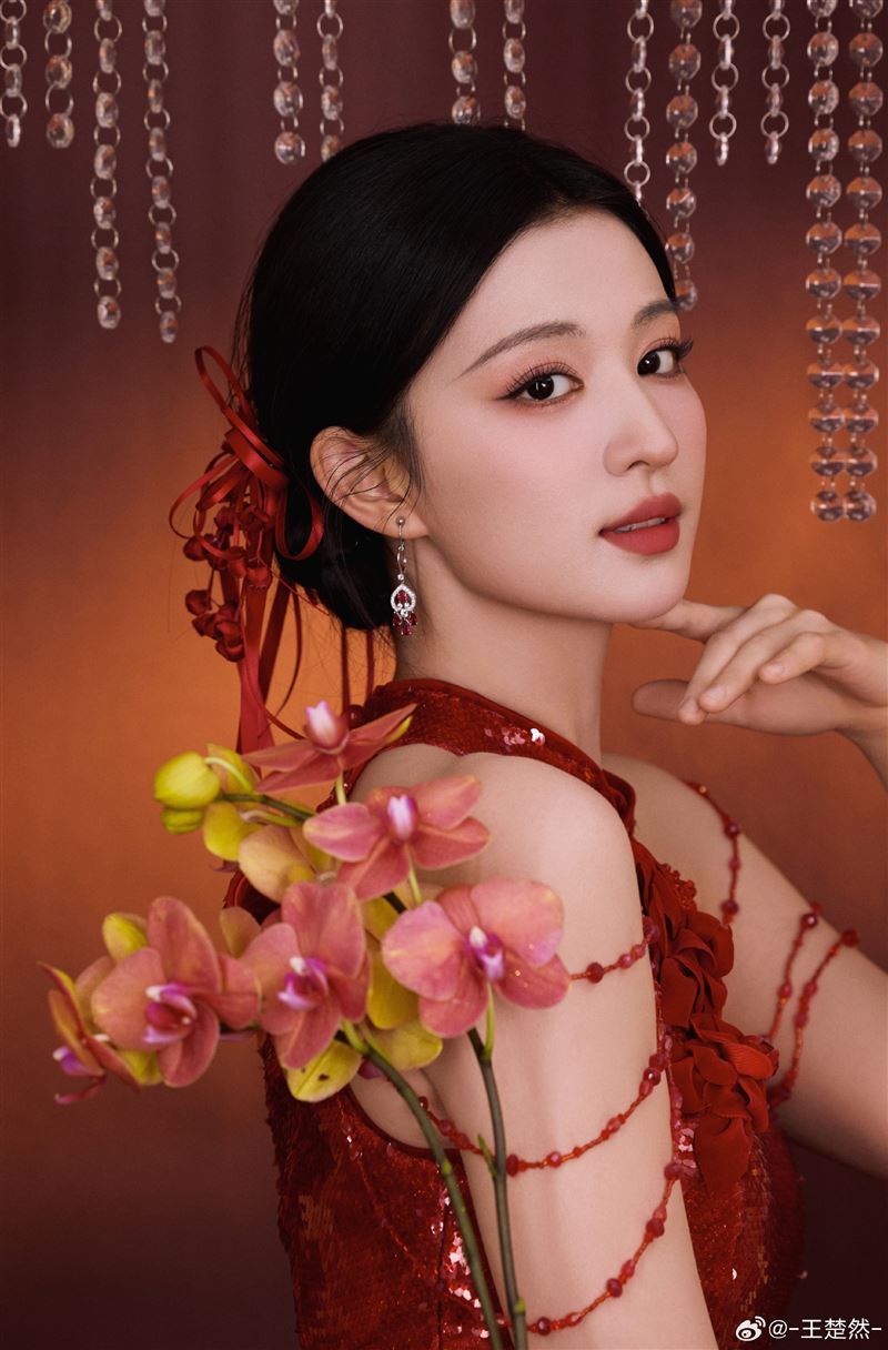 中國女星王楚然。(圖/翻攝自微博)