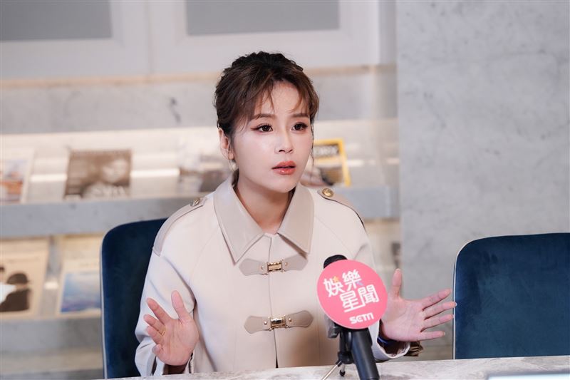 丟丟妹談身體近況。（圖／記者趙于瑩攝影）