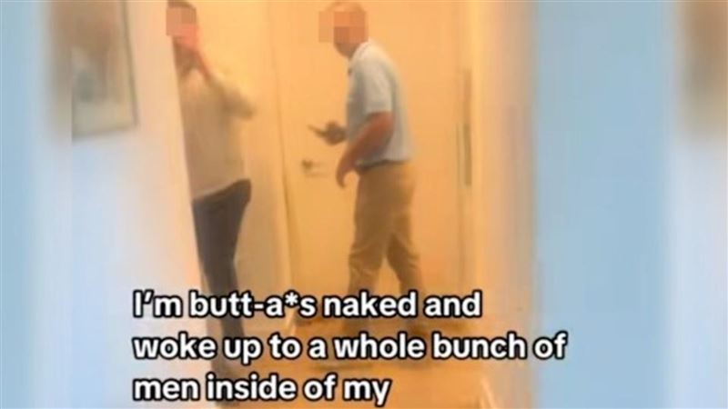 正妹裸睡遭2裝修工闖屋! 崩潰全裸被看光