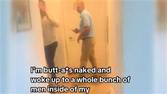 正妹裸睡遭2裝修工闖屋！ 崩潰全裸被看光