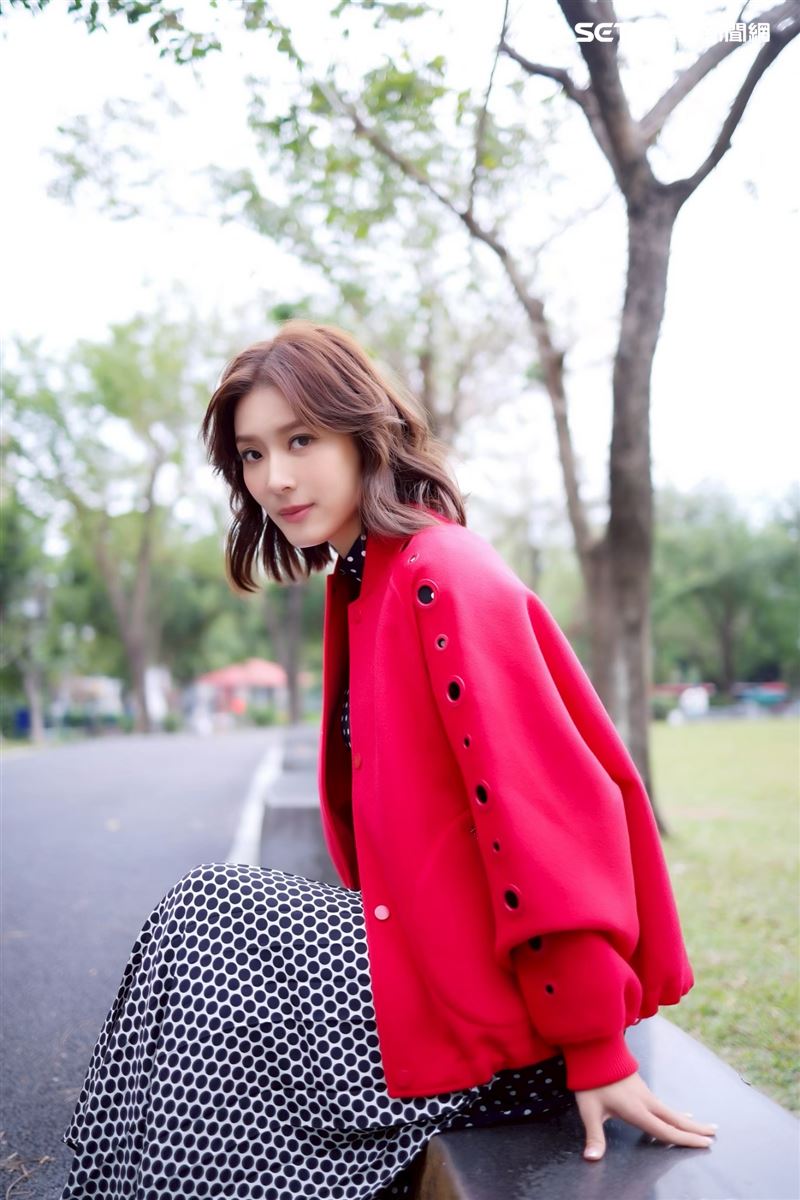 余香凝在片中與劉冠廷飾演夫妻。（圖／記者鄭孟晃攝影）