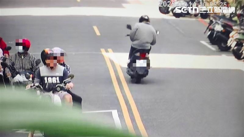 高雄市鳳山區日前發生搶案，嫌犯先偷車再行搶。（圖／翻攝畫面）