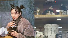 李英幼悼念金賽綸。（圖／翻攝自韓網）