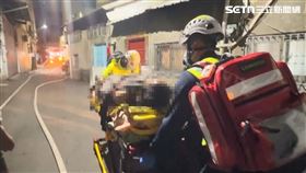 台中,夫妻,透天厝,吵架,縱火,潑油,命危,樂業路,初一（圖／翻攝畫面）