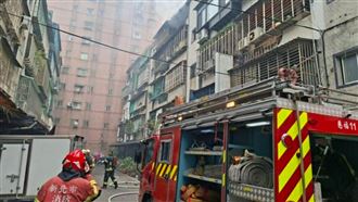 新／三重公寓竄火　70歲女住戶灼傷送醫