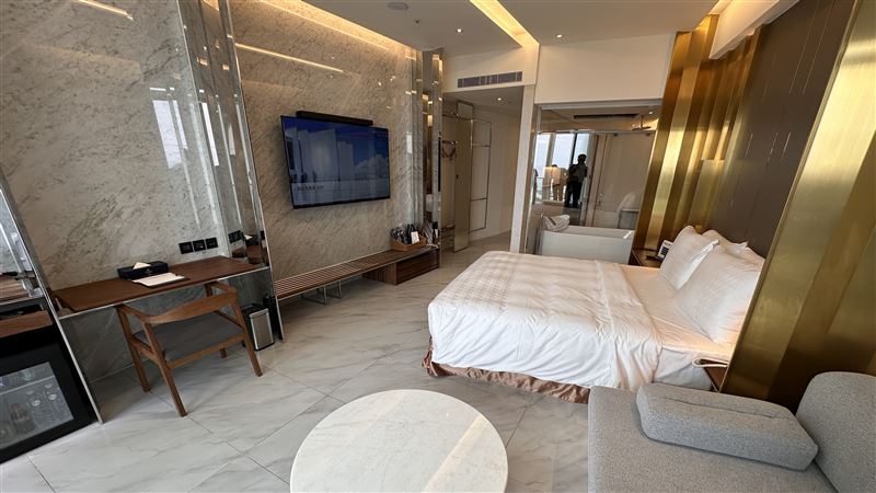 風華渡假酒店墾丁館主打全新飯店設計，另有13坪起跳的超大空間。（圖／記者陳弘逸攝影）