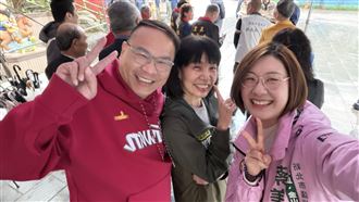 賴清德參香遇王義川　肯定蔡美華接棒議員