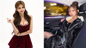  全恩菲曬出第一組過年應景性感辣照。（圖／翻攝自全恩菲臉書