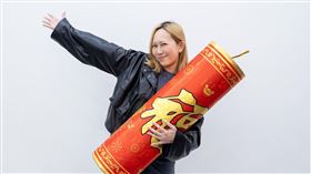 電商女王Mavis瑪菲司分享過年趣事。（圖／Hit Fm聯播網 提供）