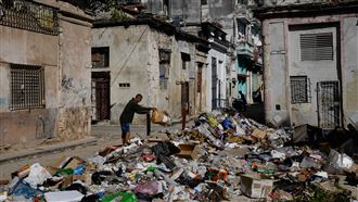 美制裁斷油！古巴沒垃圾車　首都成垃圾山