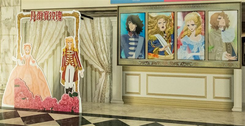 快閃店推出四大拍照打卡點重現作品。（圖／主辦單位提供）