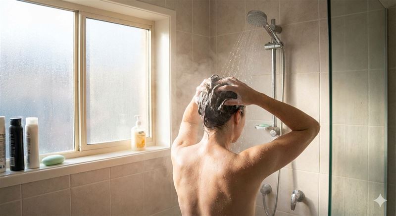 「初一洗頭」是許多長輩口中的大忌，原因在於諧音（示意圖／AI生成圖）