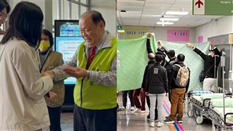 陳光復左眼失明！疑光線反差大失足命危