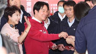 賴清德台南發福袋　提蝴蝶蘭銷美零關稅